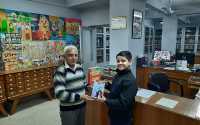 Wizard of Sansanadia Gifted to Dr. B.C. Roy Memorial Children’s Reading Room and Library, New Delhi