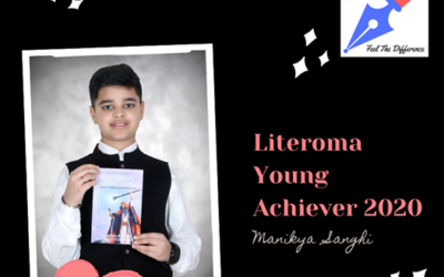 Manikya wins ‘YOUNG ACHIEVER AWARD’ at ACHIEVER AWARDS 2020 by Literoma