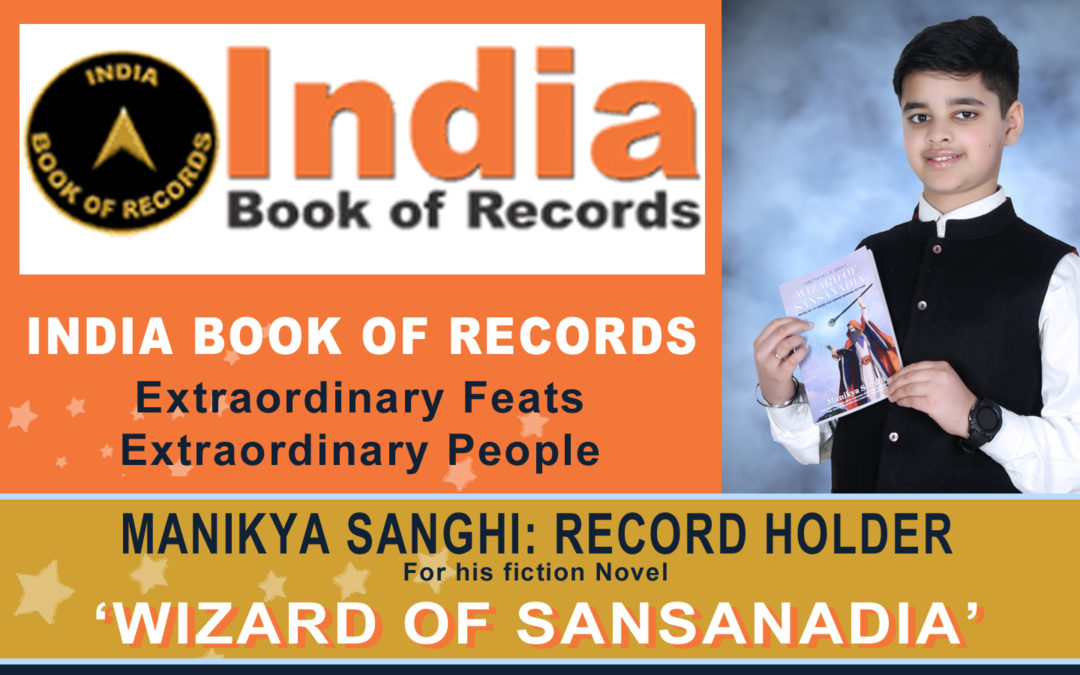Manikya is now a RECORD HOLDER at INDIA BOOK OF RECORDS