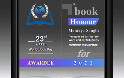 Book Honour Award received on 23 April 2021 – World Book Day