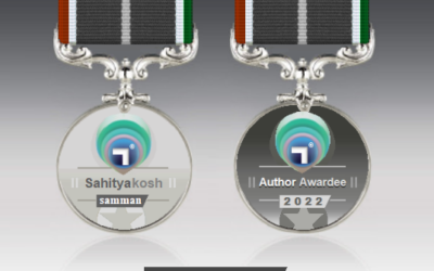 Manikya receives the prestigious Sahityahkosh Samman Award 2022