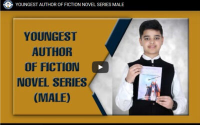 Youngest Author of Fiction Novel Series (Male) – World Record