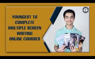 World Record for Youngest to Complete Multiple Screen Writing Online Courses